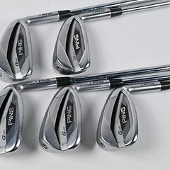Ping G425 Irons / 6-PW / Brown Dot / Stiff Flex Ping AWT 2.0 Shafts - Image 2