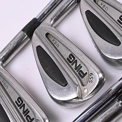 Ping S59 Irons / 4-PW / White Dot / Stiff Flex Steel Shafts - Image 1