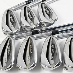 Ping G425 Irons / 5-PW+SW / Blue Dot / Regular Flex Ping AWT 2.0 Shafts - Image 2