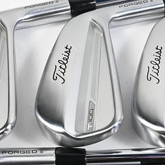 Titleist T100 2023 Irons / 4-PW / X-Flex AMT White X100 Shafts - Image 1