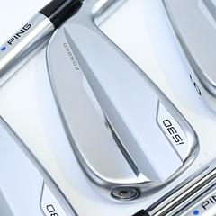 Ping i530 Irons / 4-PW / Blue Dot / Stiff Flex Dynamic Gold Mid 100 - Image 1