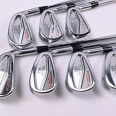 Cobra King Forged CB Silver Irons / 4-PW / Stiff Flex Project X LZ 120 Shafts - Image 2