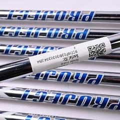 Cobra King Forged CB Silver Irons / 4-PW / Stiff Flex Project X LZ 120 Shafts - Image 6