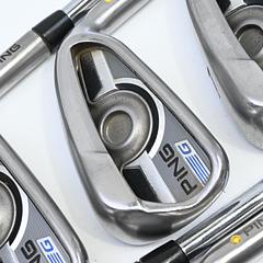 Ping G Series Irons / 5-PW / Yellow Dot / Regular Flex Ping AWT 2.0 - Image 1