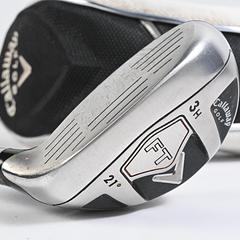 Left Hand Callaway FT #3 Hybrid / 21 Degree / Regular Flex Fujikura M Fit-On - Image 1