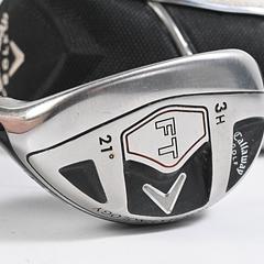 Left Hand Callaway FT #3 Hybrid / 21 Degree / Regular Flex Fujikura M Fit-On - Image 2