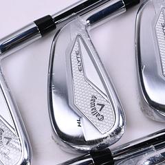 Callaway Elyte HL Irons / 4-PW+AW+GW+SW / Stiff Flex KBS Tour Lite Shafts - Image 1