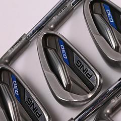 Ping G30 Irons / 5-PW / Silver Dot / Regular Flex Ping CFS Distance Shafts - Image 1