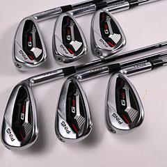 Ping G410 Irons / 7-PW+GW+SW / Green Dot / Stiff Flex N.S.Pro Modus³ Tour 105 - Image 2