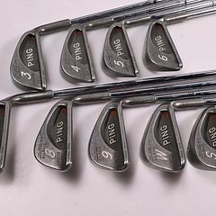 Ping Karsten III Irons / 3-PW+SW / Red Dot / Regular Flex Ping Shafts - Image 2