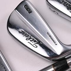Left Hand Titleist 718 MB Irons / 3-PW / Stiff Flex Project X Shafts - Image 1
