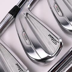 Titleist T100.S 2021 Irons / 4-PW / Stiff Flex AMT Black S300 Shafts - Image 1