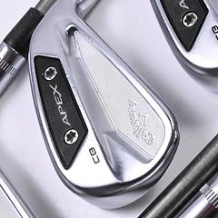 Callaway Apex CB 24 Irons / 4-10i / Stiff Flex Aerotech SteelFiber i95 Shafts - Image 1