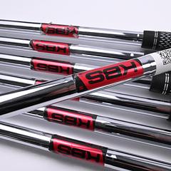 Taylormade P7MC 2023 Irons / 4-PW / Stiff Flex KBS Tour Shafts - Image 5