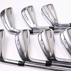 Left Hand Titleist T100 2021 Irons / 4-PW / X-Flex Project X Precision Shafts - Image 2