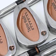 Taylormade Burner Oversize Irons / 3-PW+SW / Regular Flex Taylormade Rifle 80 - Image 1