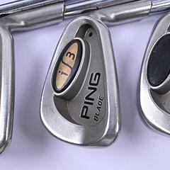 Ping i3 Irons / 3-PW / Black Dot / Stiff Flex Ping JZ Cushin Shafts - Image 1