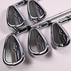 Ladies Callaway Paradym X Irons / 7-PW+SW / Ladies Flex Aldila Ascent PL 40 - Image 2