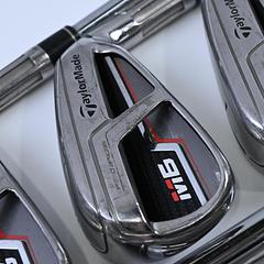 Taylormade M6 Irons / 5-PW+AW / Regular Flex KBS Max 85 Shafts - Image 1