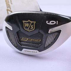 Ladies Wilson D350 #6 Hybrid / 28 Degree / Ladies Flex UST Elements Chrome 49 - Image 2