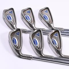 Left Hand Ping G Series Irons / 5-PW / Blue Dot / Regular Flex Ping AWT Shafts - Image 2