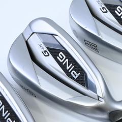Left Hand Ping G425 Irons / 4-PW / Black Dot / Senior Flex Ping Alta CB Slate - Image 1