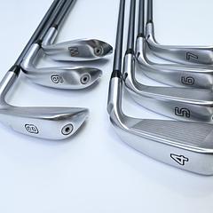 Left Hand Ping G425 Irons / 4-PW / Black Dot / Senior Flex Ping Alta CB Slate - Image 4