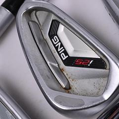 Ping i25 Irons / 4-PW / Blue Dot / Stiff Flex Ping CFS Shafts - Image 1