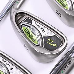 Ping Rapture V2 Irons / 6-PW+UW+SW / Green Dot / Regular Flex Steel Shafts - Image 1