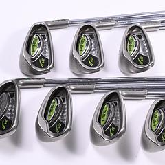 Ping Rapture V2 Irons / 6-PW+UW+SW / Green Dot / Regular Flex Steel Shafts - Image 2