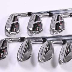Taylormade M6 Irons / 7-PW+AW+SW+LW / Stiff Flex KBS Max 85 Shafts - Image 2