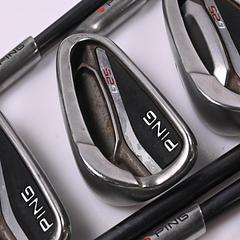 Ping G25 Irons / 5-PW+SW / Orange Dot / Senior Flex Ping TFC 80 Shafts - Image 1