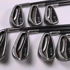 Ping G25 Irons / 5-PW+SW / Orange Dot / Senior Flex Ping TFC 80 Shafts - Image 2