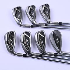 Left Hand Taylormade M4 Irons / 5-PW+SW / Regular Flex KBS Max 85 Shafts - Image 2