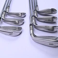 Left Hand Taylormade M4 Irons / 5-PW+SW / Regular Flex KBS Max 85 Shafts - Image 4