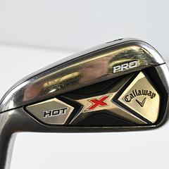 Left Hand Callaway X Hot Pro #4 Iron / 21 Degree / Regular Flex Project X 95 - Image 1