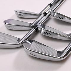 Titleist T100 2021 Irons / 4-9i / Stiff Flex AMT Tour White S300 Shafts - Image 4