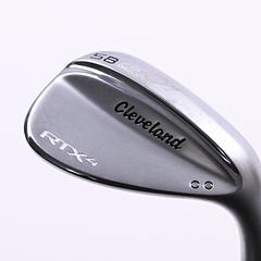 Cleveland RTX-4 Lob Wedge / 58 Degree / Stiff Flex Dynamic Gold S400 Shaft - Image 1