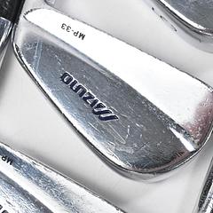 Mizuno MP-33 Irons / 3-PW / Regular Flex Steel Shafts - Image 1