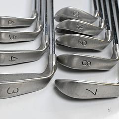 Ping i3 O-Size Irons / 3-PW+SW / Black Dot / Stiff Flex Ping Cushin JZ Shafts - Image 4