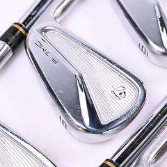 Taylormade P7MC 2020 Irons / 4-PW / Stiff Flex Dynamic Gold S300 Shafts - Image 1