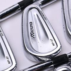 Mizuno MP-57 Irons / 3-PW / Stiff Flex Dynamic Gold S300 Shafts - Image 1