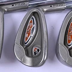 Ping i10 Irons / 3-PW / Black Dot / Stiff Flex Ping AWT Steel Shaft - Image 1