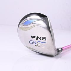 Ping G5L #3 Wood / 18 Degree / Ladies Flex Aldila NV 55 Shaft - Image 1