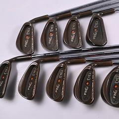 Ping Eye 2+ BeCu Irons / 3-PW+SW / Orange Dot / Stiff Flex Ping Karsten ZZ-Lite - Image 2