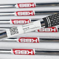 Cobra Darkspeed Irons / 5-PW+GW+SW / Regular Flex KBS Tour Lite Shafts - Image 6