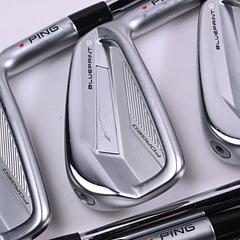 Ping Blueprint S Irons / 4-PW / Red Dot / Stiff Flex Dynamic Gold 105 S300 - Image 1