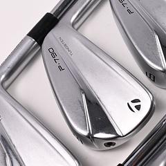 Taylormade P790 2021 Irons / 4-PW / Stiff Flex KBS Tour Lite Shafts - Image 1