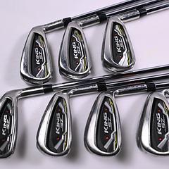 Cobra King Speedzone Irons / 5-PW+GW / Regular Flex Cobra Shafts - Image 2