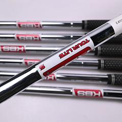 Cobra Darkspeed Irons / 5-PW+GW / Stiff Flex KBS Tour Lite Shafts - Image 5